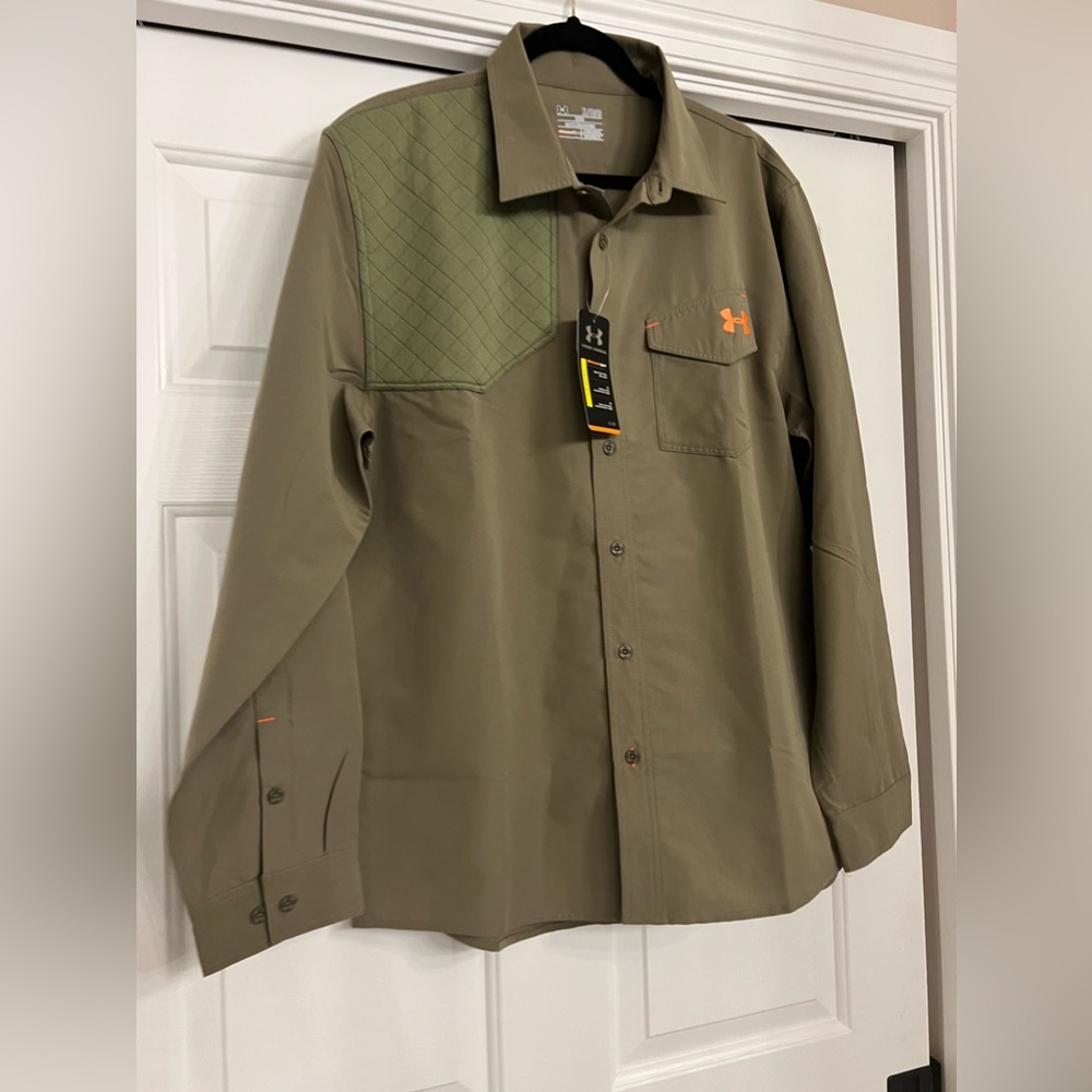 Under Armour Button Up size XL.